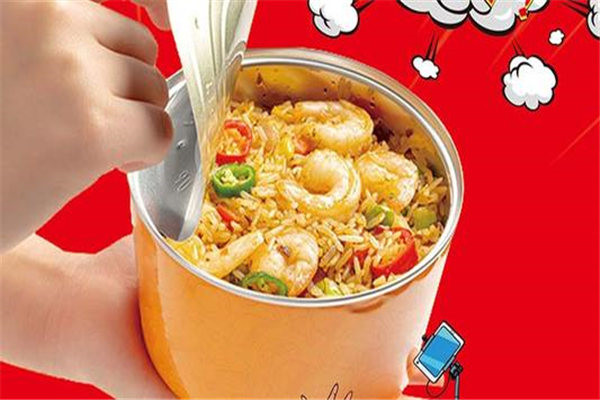 小块头易拉罐茶油炒饭